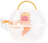 Hamster Travel Cage Hand-held Gift Keep Warm Small Animal Hamster Go Out Box   Hamster Carrier Cage  Pet Accessories