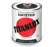 TITAN Esmalte sintético Monocapa Brillante Verde Carruaje 750 ml - TITAN - 25846 Esmalte sintético monocapa Accesorios y recambios para Pintura Esmalte Pinturas