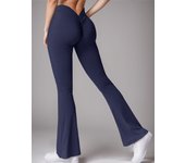 2024 Spring And Summer New Women's Flare Cross Style Soft High Waist Hip Lift Sports Leisure Yoga Pants