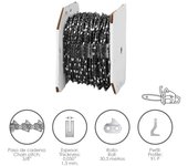 Papillon Cadena Motosierra 3/8" / 0.050" 1,3 Mm. / 91 P / Rollo 30,5 Metros - Eficiente Diseño