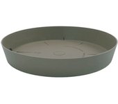 Plastiken TES - Plato Redondo Ø20 cm para Macetas de 26 cm. Taupe