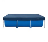 Intex 55252 - Cobertor piscina rectangular Prisma/small frame 260 x 160cm, Color Azul - Piscina NO incluida-.