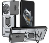 Shockproof Armor Phone Case For Oneplus 11 12 11R 12R One Plus ACE 2 Nord CE3 CE 3 Lite Camera Protection Ring Holder Back Cover