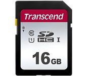 Transcend SDC300S - Tarjeta de memoria SDHC de 16 GB, color plata