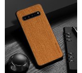 Case for Samsung Galaxy S10 Plus Lite 10X Design Simple, Lightweight, Durable Leather wood grain cover for Samsung Galaxy S10e