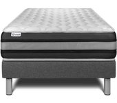 Conjunto VITAL SPRING ZEN 120 x 190 cm somier Kit gris