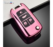 Soft TPU Car Remote Key Case Cover For Chevrolet Cruze Aveo Trax Sail Malibu Captiva Opel Vauxhall Astra J Corsa Insignia Mokka