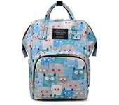 Bolsa de mano multición resistant al agua para el cuidado del bebé, de gran capacidad cambiador de pañales, bolsas de pañal, mochila de viaje