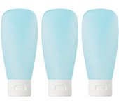 3Pcs/Set Refillable Bottle 30/60/100ml Travel Refillable Bottle Kit Portable Essence Shampoo Liquid Cosmetics Squeeze Bottles