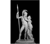 Nordic Simple Wall Art Black Ancient Greek Gods Sculpture David Statue Canvas Print Poster for Home Living Room Bedroom Decorati
