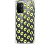 Tumundosmartphone Funda Silicona Antigolpes para Oppo A54 5G / A74 5G diseño Aguacate Dibujos