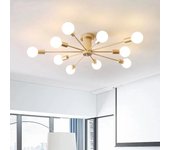 Modern Sputnik Ceiling Chandelier Satellite Hanging Lamp Lustre Light Fixture 6 8 10 Iron Spider Home Living Dining Room Decor