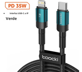 Cable De Carga Rápida Toocki PD 20W USB C a Lightning Compatible Con iPhone 15 14 13 12 11 pro XS 8 Cable De Datos Tipo C a Lightning