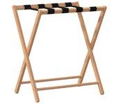 vidaXL Soporte para maletas bambú 68,5x38x58 cm