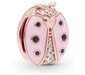 Pandora - Abalorio chapado en oro 787970EN160, talla única, Plata, No aplicable,Viene con embalaje de caja de regalo original.