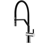 Smeg Grifo de Cocina Laton Cano Giratorio 360 Semi-professional Estetica Universal Cromado MID20CR