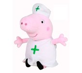 PELUCHE PEPPA PIG - ENFERMERA 26 CM, 760019421, PLAY BY PLAY, TIENDA CON LICENCIA OFICIAL
