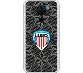 Funda original compatible con Xiaomi Redmi Note 9 - Lugo Escudo y Fondo Estrellas