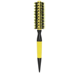 6 Sizes Aluminum Tube Bristle Nylon Needle Hair Curling Comb Cross-Border Round Point Tail Roller Styling Comb Hairdresser Tools
