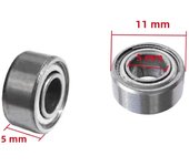10/20/40Pcs Ball Bearings 608ZZ 687ZZ 623ZZ 626ZZ 688ZZ 625ZZ 685ZZ 607ZZ Deep Groove Miniature Bearings for Skateboard Scooter