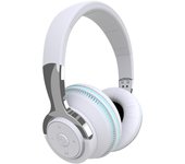 Bluetooth Headphones Head-mounted Noise Reduction Wireless Headset for Phones PC Gaming Headsets Heavy Bass Colorful LED Lights