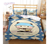 3pcs Bedding Set Cartoon Bubu and Dudu Series Design Home Textile Duvet Cover Pillow Case Kid Teen Girl Bedding Lover Covers Set