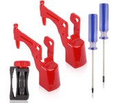 5 clips de control de botón de encendido/apagado, interruptor de gatillo V11 V10, compatible con Dyson V15 V6 V8 V7 V10 V11 (1 destornillador)