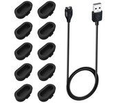 Charging Forerunner 935 945 630 245 Charger Dock Cable for Garmin Fenix 7 7S 7X 6 6s 6x Pro 5 5S 5X Plug Cover