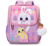 Mochilas escolares con estampado de animales para niñas, mochilas escolares impermeables para niños, estudiantes de jardín de in