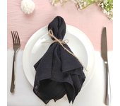 Set of 6  Terracotta Sewing Cloth Napkins Cotton Factory Wholesale Fabric Serviette Gauze Table Towels Wedding Decoration Easter