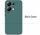 For Xiaomi Redmi Note 13 Pro 4G Case For Xiaomi Redmi Note 13 Pro 4G Cover Original TPU Shockproof Liquid Silicone Phone Cover