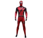 Halloween Costumes Kids Adult Cosplay Party Deadpool Costume Bodysuit Onesie