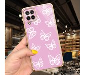 For Samsung A12 Case Samsung Galaxy A12 Back Cover Plating Soft Silicone Phone Cases For Samung A 12 SM-A125F Funda Girl Fashion