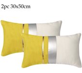 ANUMEI Pack of 2 Luxury Velvet Cushion Cover 45x45cm 30x50cm Home Decor Pillow Case Decorative Sofa Pillows Cover Design Grey