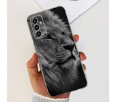 For Samung Galaxy M13 SM-M135F Case Bumper Soft Clear TPU Silicone Back Shell Cover For Samsung M13 M33 M53 5G Flower Ins Capas