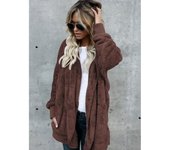 New Autumn and Winter Fur Warm Cotton Coat Mid-length Double-sided Coat