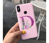 Cute Letter Phone Case For Xiaomi Mi 8 Case Xiaomi Mi8 Lite Funda Silicon Soft TPU Back Cover For Xiaomi Mi 8 Mi8 Mi8Lite Bumper