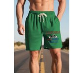 TOQUCL Pantalones Cortos Hombre Quick Dry Mesh Running Shorts Lightweight Comfortable Workout Gym Sports for Men Breathable