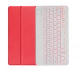 For Lenovo Xiaoxin Pad Pro 12.7/Tab P12 12.7 inch TB-370FU TB-371FC Spanish Backlit Keyboard PU Leather Stand Cover