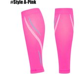 1Pair Sports Leg Calf Compression Sleeves Running Basketball Football Calf Support Shin Guard Leg Warmers Cycling UV Protection