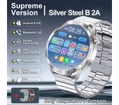 Reloj inteligente For Watch 1.85" Ultra HD Bluetooth Call Watch Men,GPS Track,410 mAh Battery,400+Dial,Waterproof Smartwatch2025