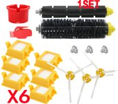 HEPA Filter +Side Brush + Bristle Brush for iRobot Roomba 700 760 770 772 774 775 776 780 782 785 786 790 Accessories Brush