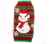 Warm Pet Clothes for Small Medium Dogs Winter Dog Sweater Christmas Pet Clothing Knitted Costume Coat Cartoon Striped Clothes