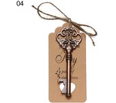 1PC Pendant Vintage Festival Souvenir Gift Beer Opener Key Bottle Opener Wedding Decor Wine Keychain Souvenir