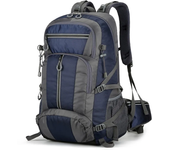 Mochila impermeable de senderismo para hombres y mujeres, mochila multifuncional para viajes de aventura al aire libre, 50 litro