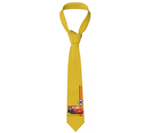 Corbata personalizada Lightning McQueen Collage para hombre, corbata de dibujos animados, corbata de moda para negocios