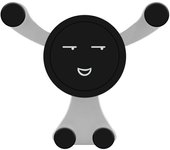 Gravity Car Phone Holder Air Vent Clip Smile Face Mount Mobile Cell Stand GPS Support For iPhone 12 Pro Max Xiaomi Samsung
