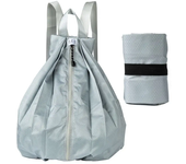 Mochila portátil de nailon, bolsa plegable gruesa para exteriores, Mochila deportiva impermeable