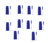 10X for Dyson V6 V7 V8 V10 V11 Soft Velvet Roller Suction Blue Hose Replacement for Home Cleaning Vacuum Cleaner