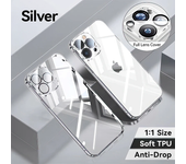 Funda Joyroom para iPhone 16 15 14 13 Pro Max cubierta transparente anticaída para iPhone 16 Pro Max funda suave de